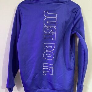 Nike Dri-FIT Purple Hoodie